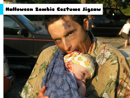 Halloween Zombie Costume Jigsaw